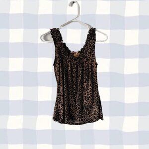 Brown And Black Cheetah Print